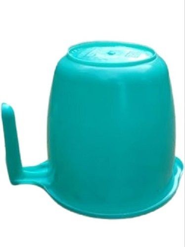 Capacity 1 Liter Plain Green Pvc Plastic Mugs