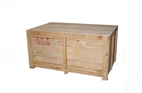 Capacity 150 Kg Brown Rectangular Shaped Teak Wood Packaging Boxes