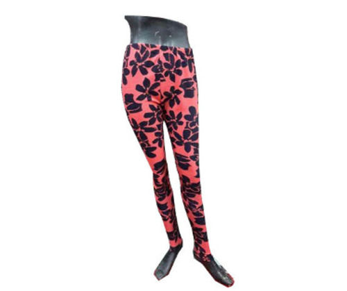 Comfortable And Washable Regular Fit Cotton Printed Lycra Leggings