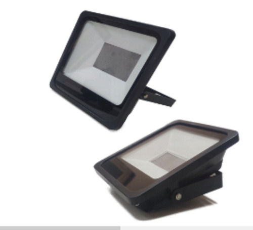 Black Electric Led Flood Light Housing (30/50/100/200W) With Mount Bracket