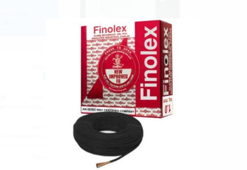 Length 90 Meter Diameter 1.0 Sq. Mm Round Black Finolex Electrical Wire