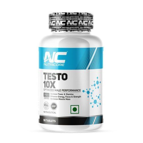 Nc Nutricore Testo Protein Tablets, Pack Size 90 Tablets Pack