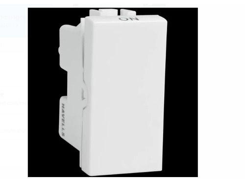 Automatic One Way 10 Ampere White Polycarbonate Havells Electrical Switches