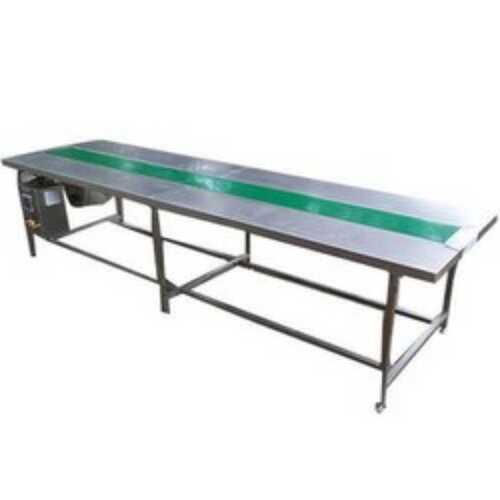 Belt Packaging Stainless Steel Conveyor Belt, For Pharma Industries, 5 Meter Length