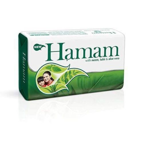 Neem And Aloe Vera Green Rectangule Fragrance Hamam Soap Ingredients: Herbal