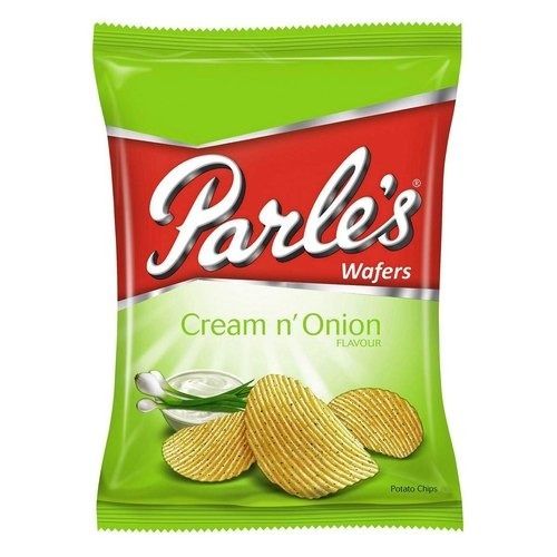 Tasty And Delicious Crispy And Salty Ready To Eat Cream Onion Flavor Parle Wafers