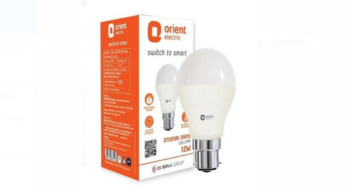 Warm White Light Color And Dome Shape Plastic Material 12 Watt Led Bulb  Usage: Industrial