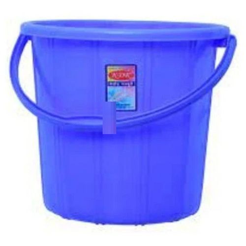 Eco-Friendly 20 Liter Capacity Light Blue Plain Pattern Hdpe Plastic Buckets 