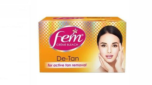 Packed Of 212 Gm Fem Cream Bleach De-Tan For Active Tan Removal For Women Recommended For: As Per Doctor