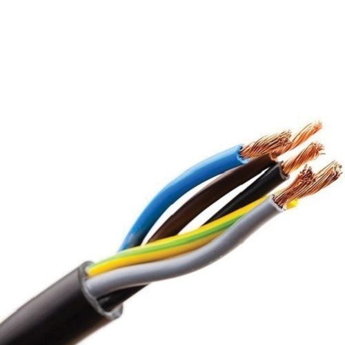 Black 220-240 Volt Electrical 5 Core Copper Wires