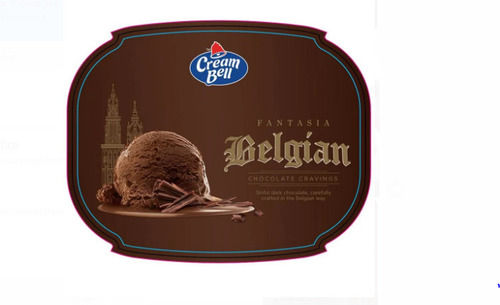 700 Ml Sweet And Delicious Taste Smooth Texture Brown Chocolate Ice Cream
