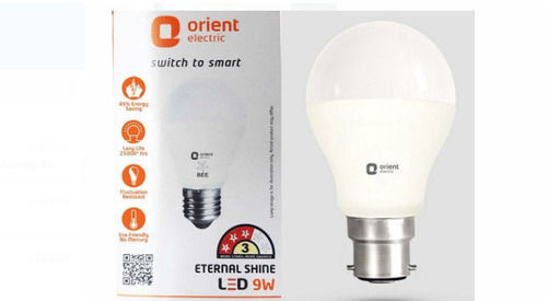 9 Watt Cool White Dome Shaped Polycarbonate Led Light Bulbs