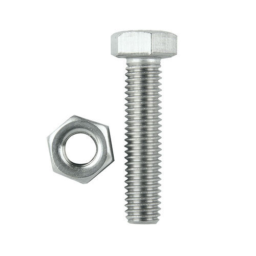 High Corrosion Resistance Ss 304 Hexagonal Stainless Steel Hex Nut Bolt