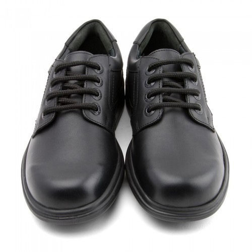 Black Kids Comfortable And Breathable Skin Friendly Anti Slip Sleek School Shoes