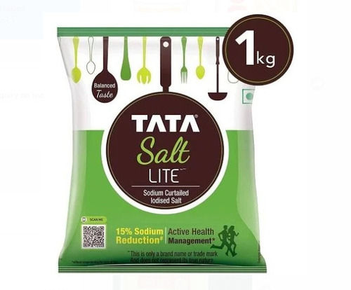 Pack Of 1 Kilogram Balanced Taste Sodium Curtailed Iodized Tata Salt