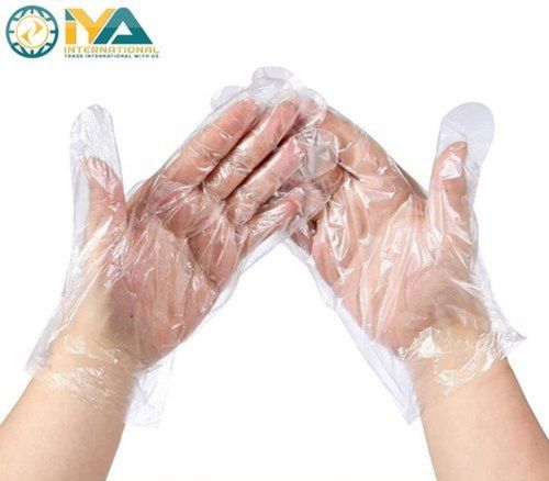 Plain And Dotted Disposable Transparent Polyethylene (Pe) Hand Gloves Grade: Industrial