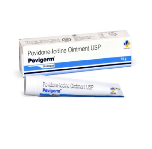 Povidone-Iodine Povigerm Ointment Usp Regulating Skin Moisture Levels Iodine Also Aids Healing Of Scars Cuts 