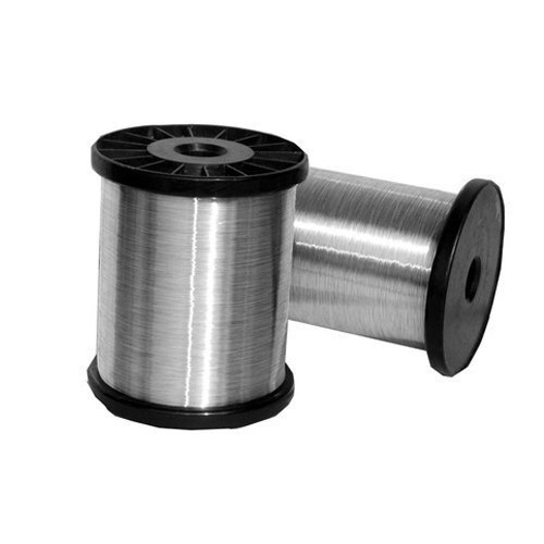 Silver Round 1 Mm Diameter And 25 Gauge Bare Insulation Type Tinned Copper Wire Grade: Industrial