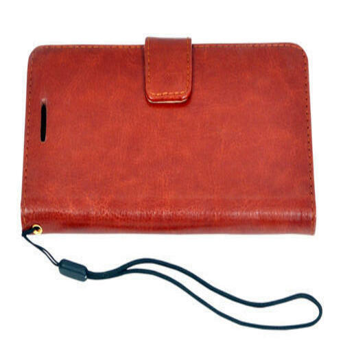 Water-Resistant And Stylish Mobile Flip Cover Body Material: Leather