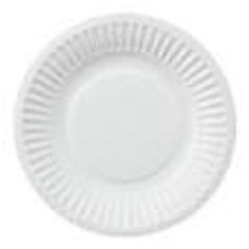 Multicolor White Disposable Paper Plate For Parties With Biodegradable And Round Shape