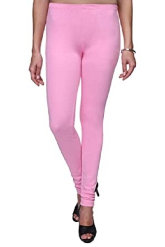 Women Breathable Stretchable And Full Length Plain Cotton Lagging