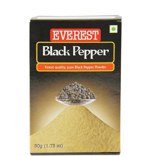 Brownish  Freshly Ground Black Pepper 50 Gramme Pack Of Everest Black Pepper Powder