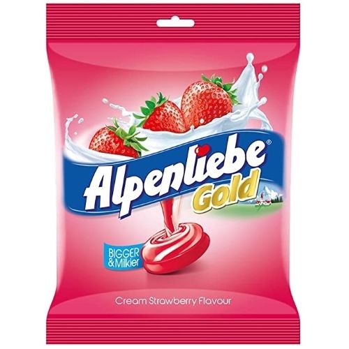  Richness Of Milky-Strawberry And Rich Caramel Flavour Of The Alpenliebe Gold Cream Strawberry Candy Additional Ingredient: Sweet