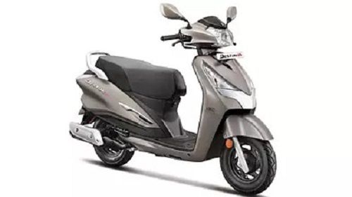 1125 Cc Engine Capacity With 5 Liter Fuel Tank Silver Colour Hero Destini Scooter Vehicle Type: Two Wheeler