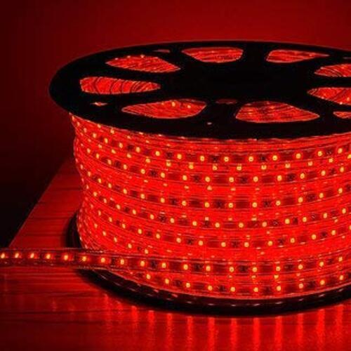 Red 5M 50 Led Battery Powered Wire Decorative Fairy Lights Diwali Christmas Festival Led Strip Light With Adapter