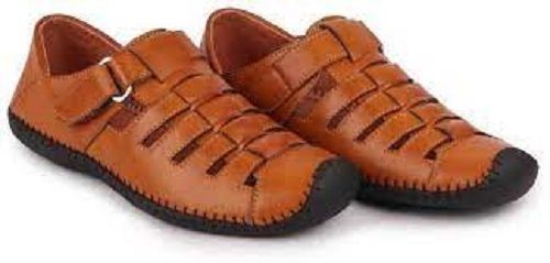 Casual Wear Brown Leather Shoes For Mens With Fashionable And Comfortable, 500gm Weight 