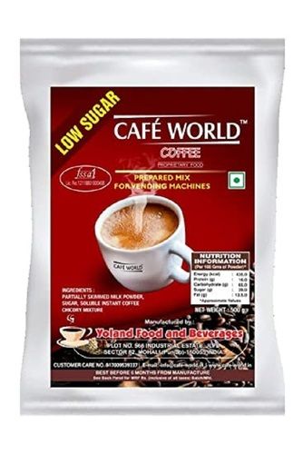 Chemical Free Strong Aroma Hygienically Packed Low Sugar Coffee Premix 