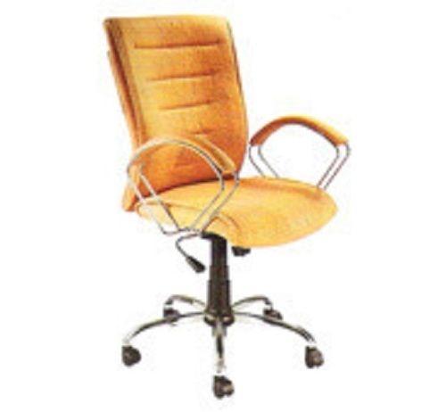 Durable High Quality Standard And Long Service Life Orange Color Office Chair 666 