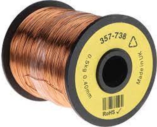 Fire Resistant Superior Heat And Electrical Conductivity Golden Copper Wire