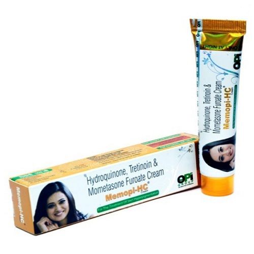 Hydroquinone, Tretinion & Mometasone Furoate Cream Memopi Hc  Chemical Drug