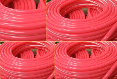 White Long Lasting Crack Resistant And Leakproof Pink Color Flexible Garden Pipe