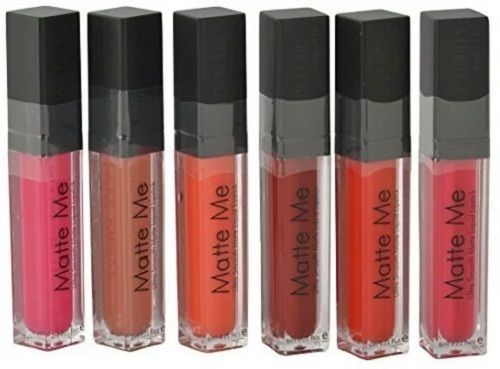 Long Lasting Smudgeproof Rich In Pigment Multi Color Liquid Lipstick For Ladies