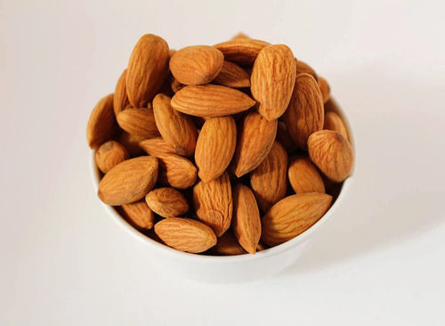 Brown Nutrients Rich Delicious Healthy Indian Origin Naturally Grown Dried Almond Nuts