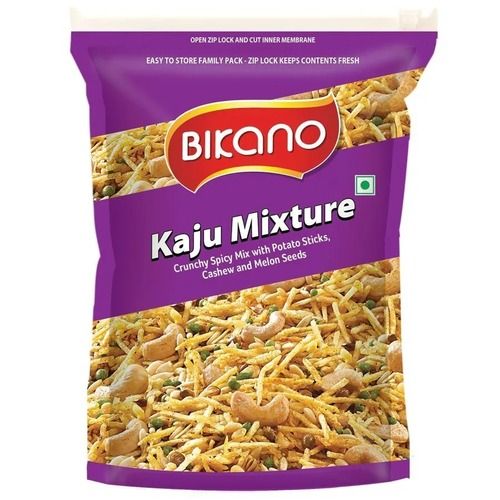 Pack Of 1000 Grams Delicious Cashew And Melon Seeds Bikano Kaju Mixture