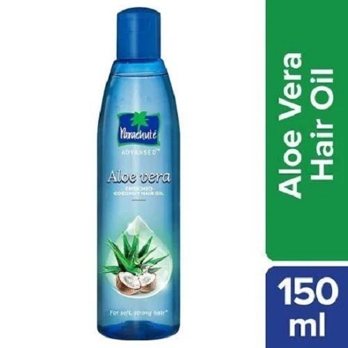 Pack Of 150 Ml Natural Parachute Hair Growth Aloe Vera Coconut Hair Oil