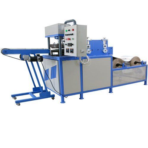 Power Consumption 1-1.5 Kw Mild Steel Fully Automatic Paper Plate Machine