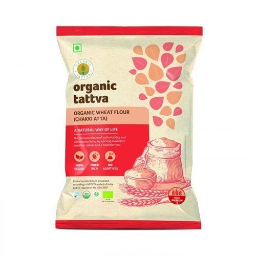 Premium Grade Organic Tattva Organic Whole Wheat Flour , Pack Of 5 Kg