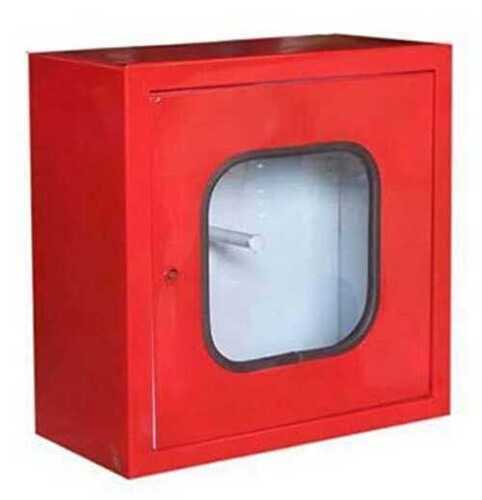 Single Door Fire Hose Box For Fire Safety, Mild Steel Material, 10 Mm Thickness Application: Colleges