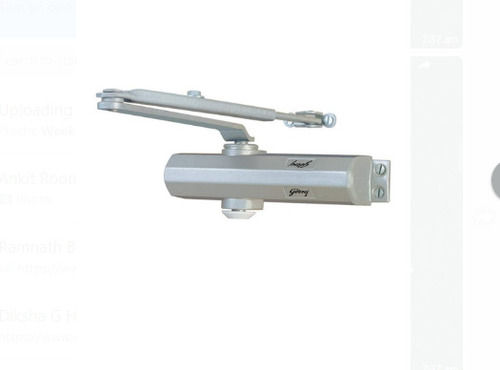 Stainless Steel 8 Mm Thickness 200 Grams Weight Hydraulic Godrej Door Closer Battery Life: 1 - 24 Hours