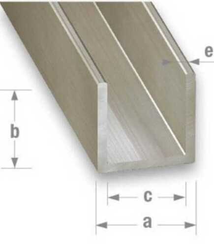 Stainless Steel Channel In Mild Steel Body Material 6-12 Mm Thickness Application: Construction