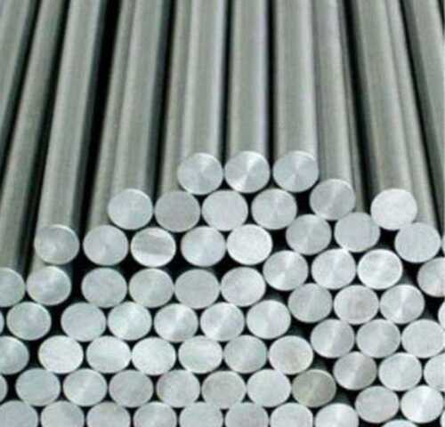 Stainless Steel Rods For Industrial Usage, Silver Color And Polished Finishing Application: Construction