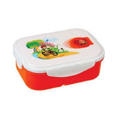 Strong And Durable Unbreakable Light Weight Rectangular Plastic Lunch Box