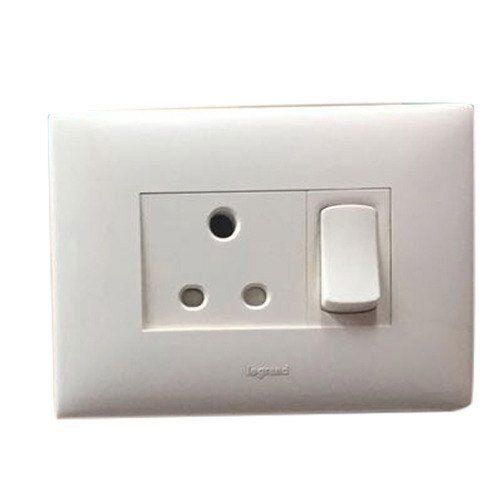 White Electric Switch Sockets