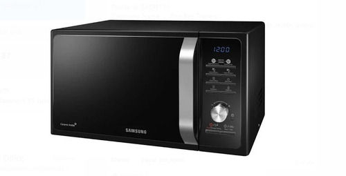 23 Liters Capacity Mild Steel Black Samsung Microwave Oven