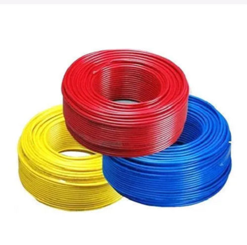 Multicolor 3 Colour Of Peace Pvc Insulated 1100 V Electrical Copper Wire For Industrial