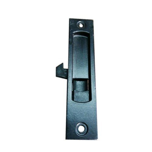 Black Aluminium Sliding Window Concealed Lock